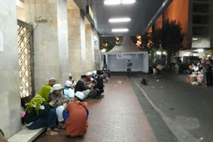 Peserta Aksi 313 Bertolak dari Stasiun Bogor